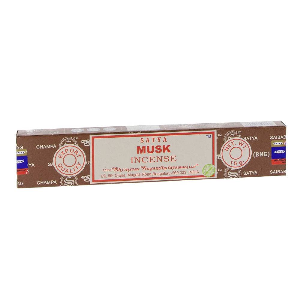 Kunst Und Magie Satya Musk Räucherstäbchen Agarbatti Räucherstäbchen 12er Großpackung Wochenangebot