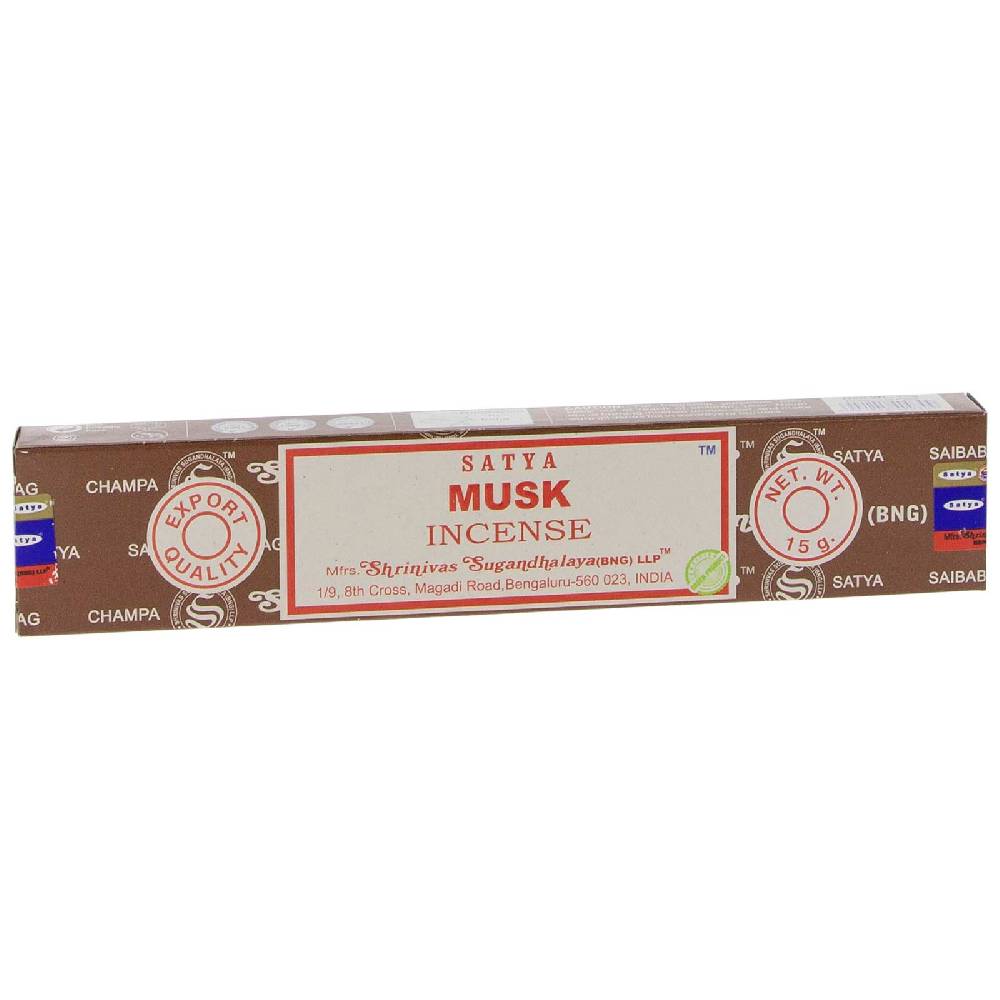 Kunst Und Magie Satya Musk Räucherstäbchen Agarbatti Räucherstäbchen 12er Großpackung Wochenangebot