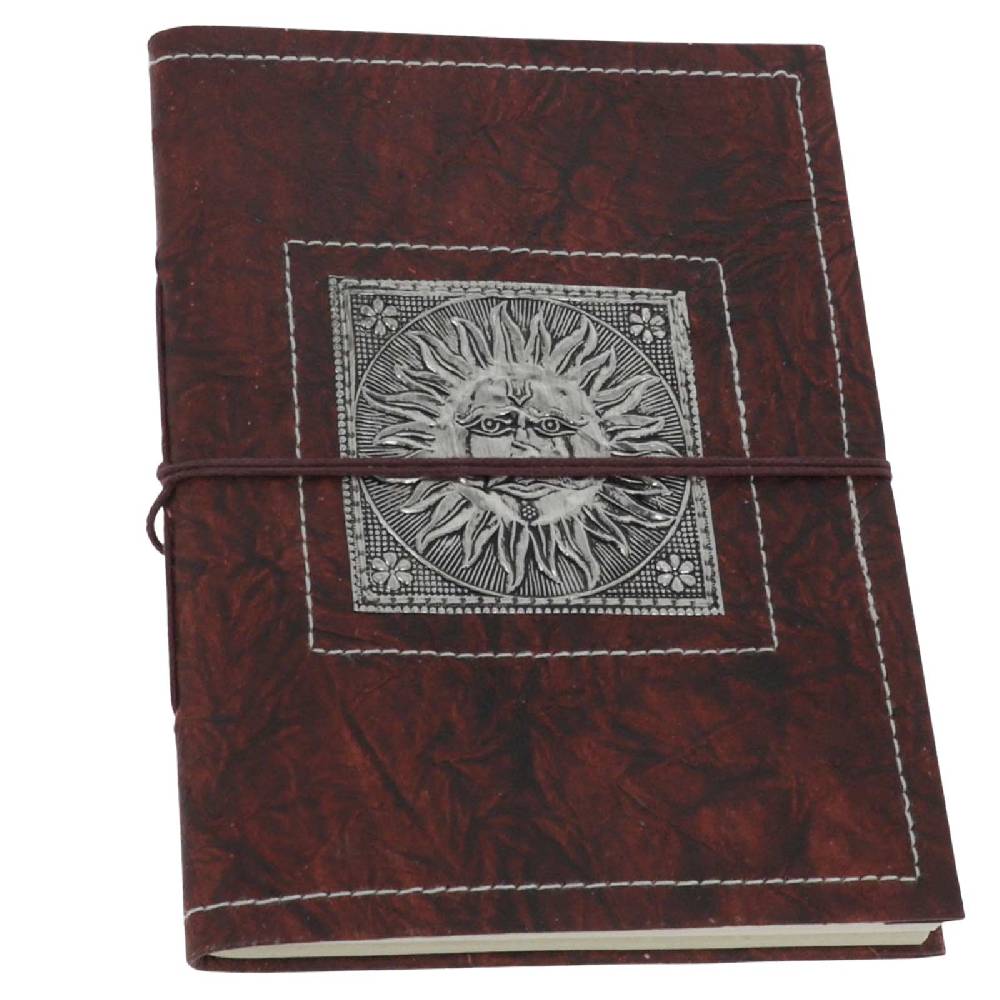Kunst Und Magie Tagebuch Poesiealbum Holzfrei Nachhaltig Recycling Fair Notizbuch 20x15cm Sonne Kostenloser Versand international