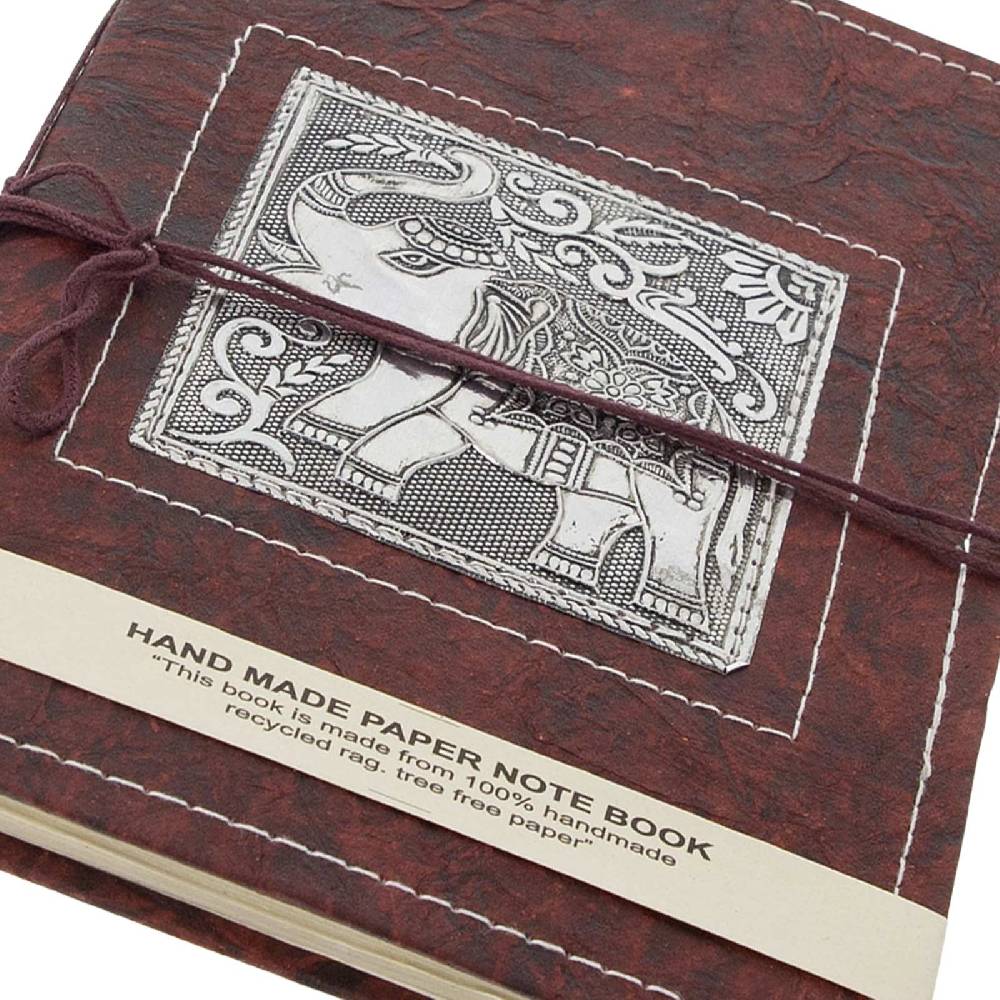 Kunst Und Magie Tagebuch Poesiealbum Holzfrei Nachhaltig Recycling Fair Notizbuchi Elefant 25x18cm XL Speichern exportieren