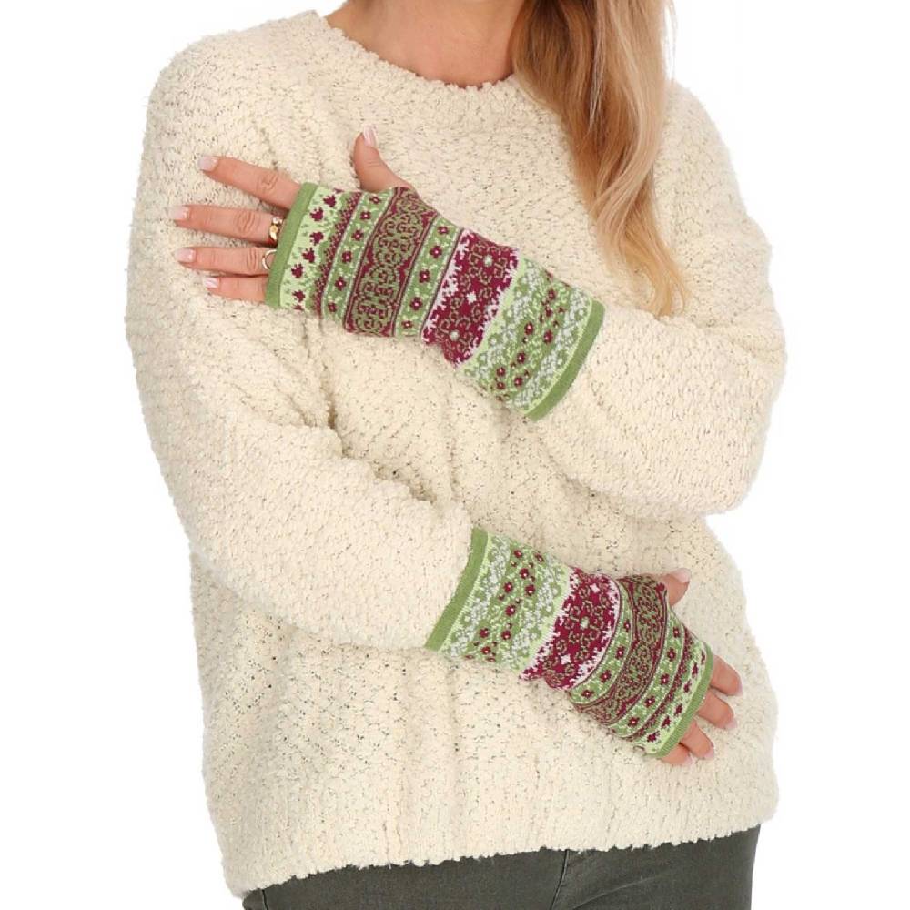 Kunst Und Magie Damen Armstulpen Stulpen Handwärmer Handschuhe Pulswärmer extrafeiner Jacquardstoff Günstig kaufen