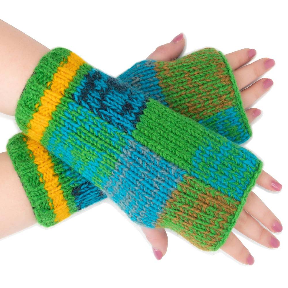 Kunst Und Magie Bunte Damen Armstulpen Stulpen Handwärmer Pulswärmer Handschuhe Wolle Strick Black Friday