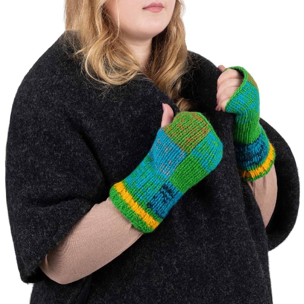 Kunst Und Magie Bunte Damen Armstulpen Stulpen Handwärmer Pulswärmer Handschuhe Wolle Strick Black Friday