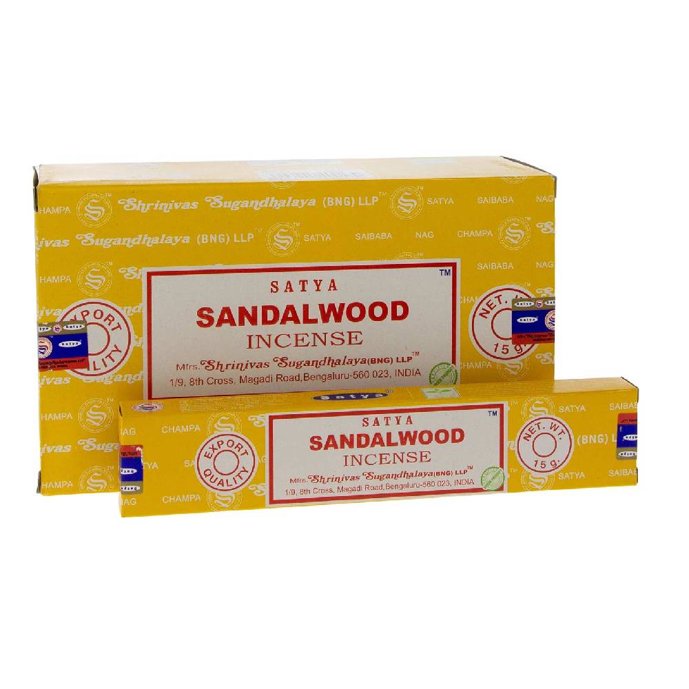 Kunst Und Magie Satya Sandalwood Sandelholz Räucherstäbchen Duftstäbchen Räumungsverkauf