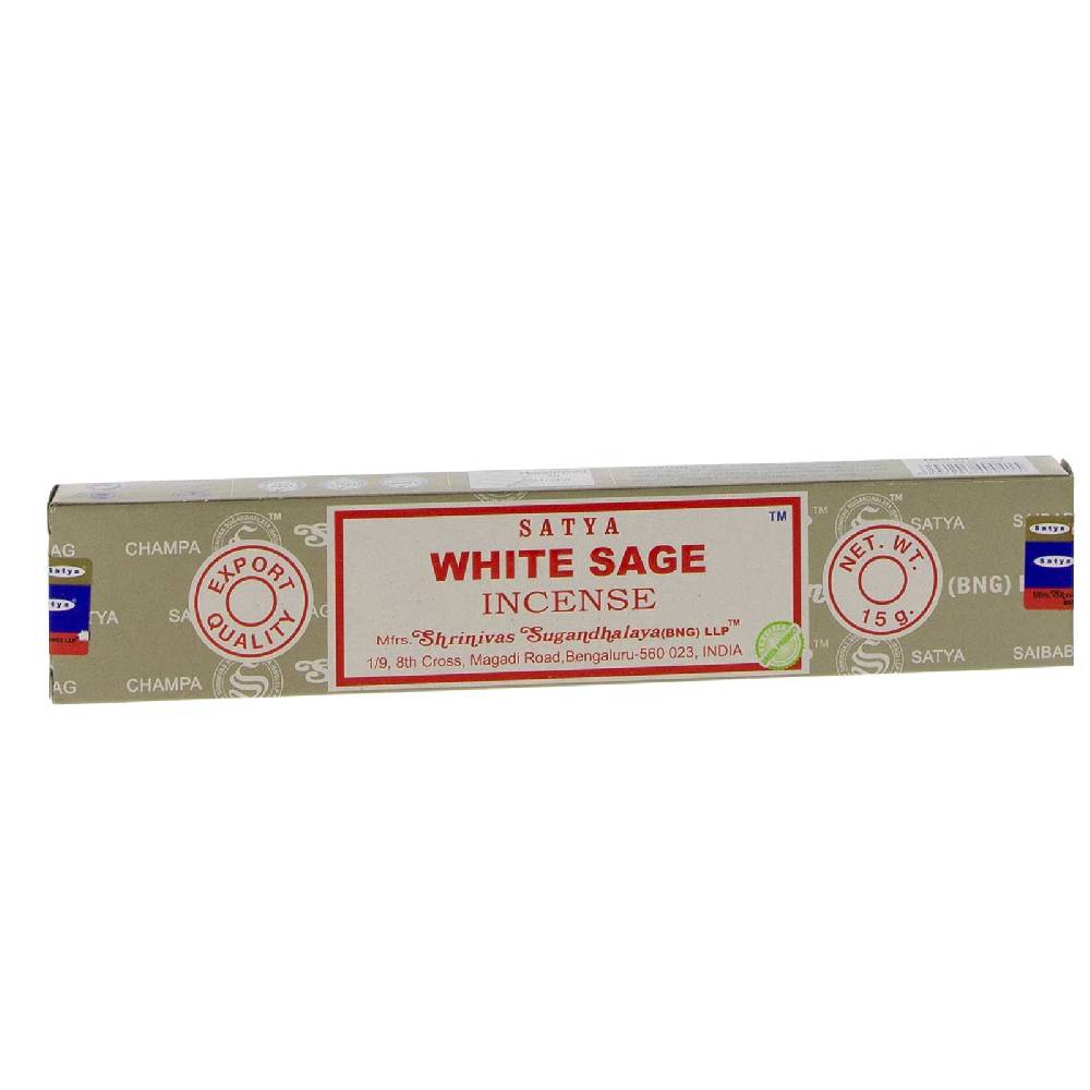Kunst Und Magie Satya White Sage Räucherstäbchen Masala Agarbatti Räucherstäbchen 12er Großpackung Tägliche Deals