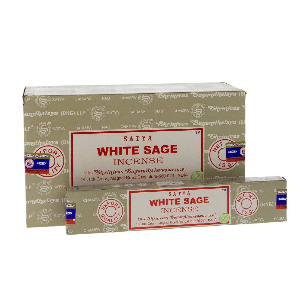 Kunst Und Magie Satya White Sage Räucherstäbchen Duftstäbchen Sonderangebote