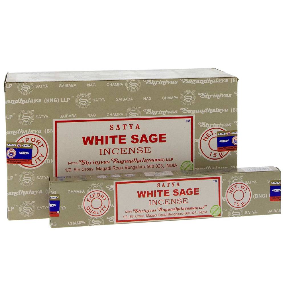 Kunst Und Magie Satya White Sage Räucherstäbchen Duftstäbchen Sonderangebote