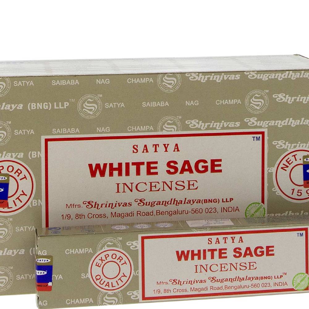 Kunst Und Magie Satya White Sage Räucherstäbchen Duftstäbchen Sonderangebote