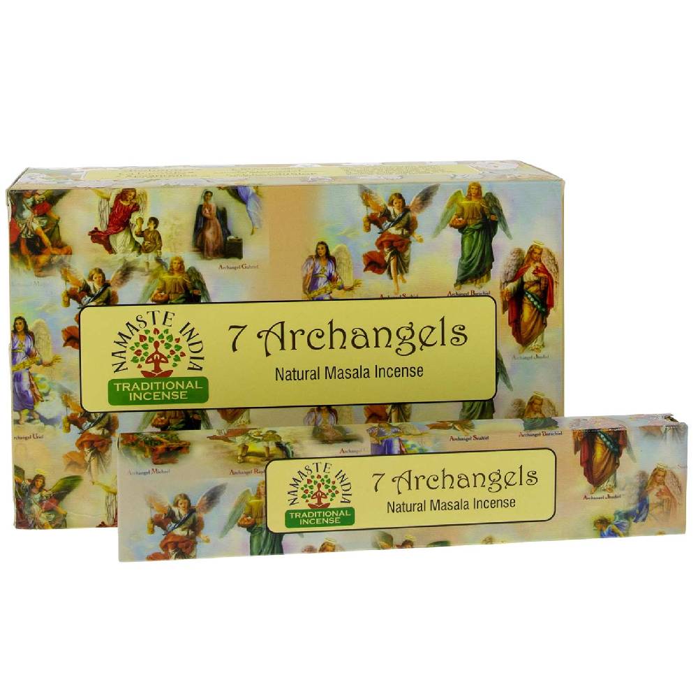 Kunst Und Magie 7 Erzengel Archangel Räucherstäbchen Namaste India Begrenzte Freigabe