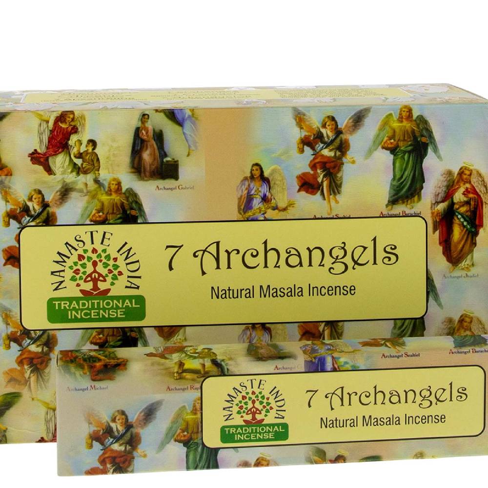 Kunst Und Magie 7 Erzengel Archangel Räucherstäbchen Namaste India Begrenzte Freigabe