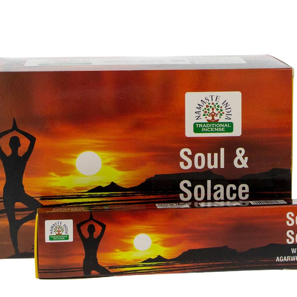 Kunst Und Magie Soul & Solace Agarholz Räucherstäbchen Namaste India 12er Großpackung Letzte 3 Tage