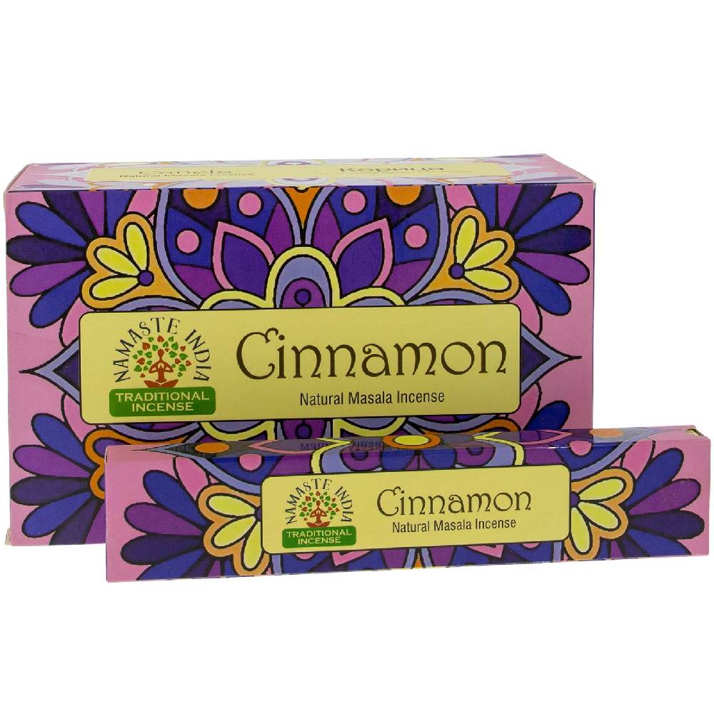 Kunst Und Magie Cinnamon Zimt Räucherstäbchen Namaste India Letzter Tag