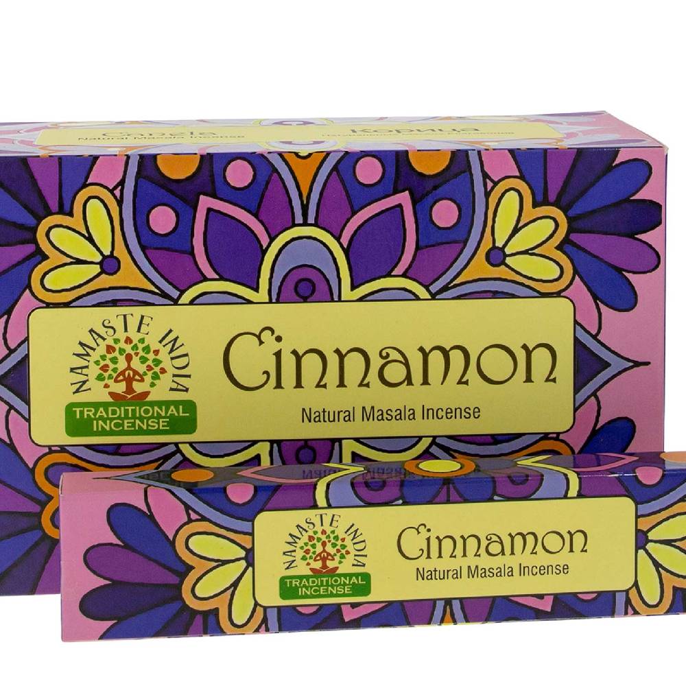 Kunst Und Magie Cinnamon Zimt Räucherstäbchen Namaste India Letzter Tag