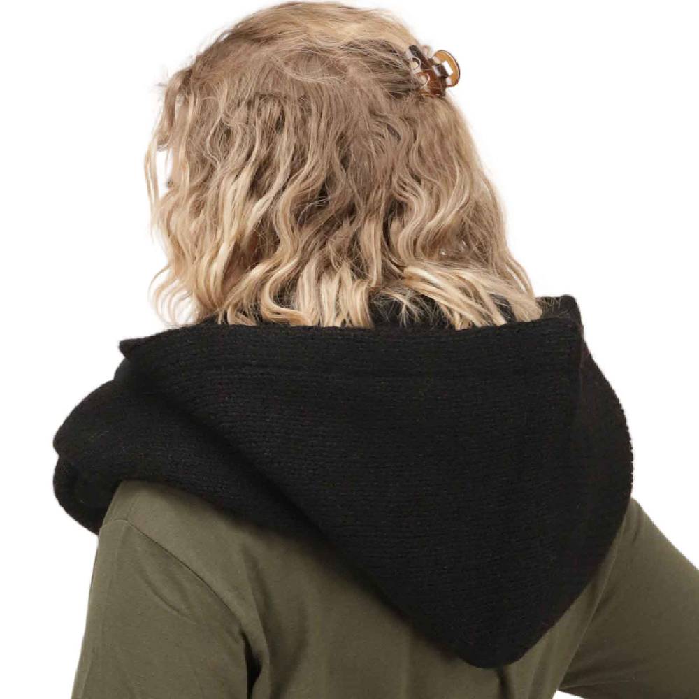 Kunst Und Magie Damen Kapuzenschal Loop Schal Hoodie Schalmütze Poncho aus Wolle gestrickt Sonderangebot der Fabrik