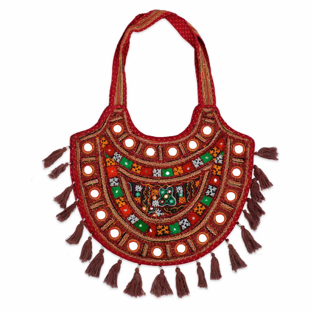 Kunst Und Magie Bunte Traditionell Bestickte Schultertasche Einkaufstasche BOHO Umhängetasche Nachhaltig No Waist UNIKAT! 50% Rabatt für begrenzte Zeit