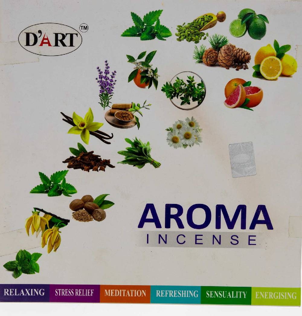Kunst Und Magie D&#039;art Aroma Sortiment Räucherstäbchen Geschenk Set 120 Stäbchen Sonderangebot
