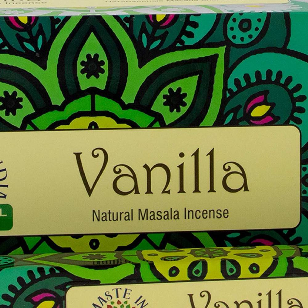 Kunst Und Magie Vanilla Vanille Räucherstäbchen Namaste India Günstig kaufen