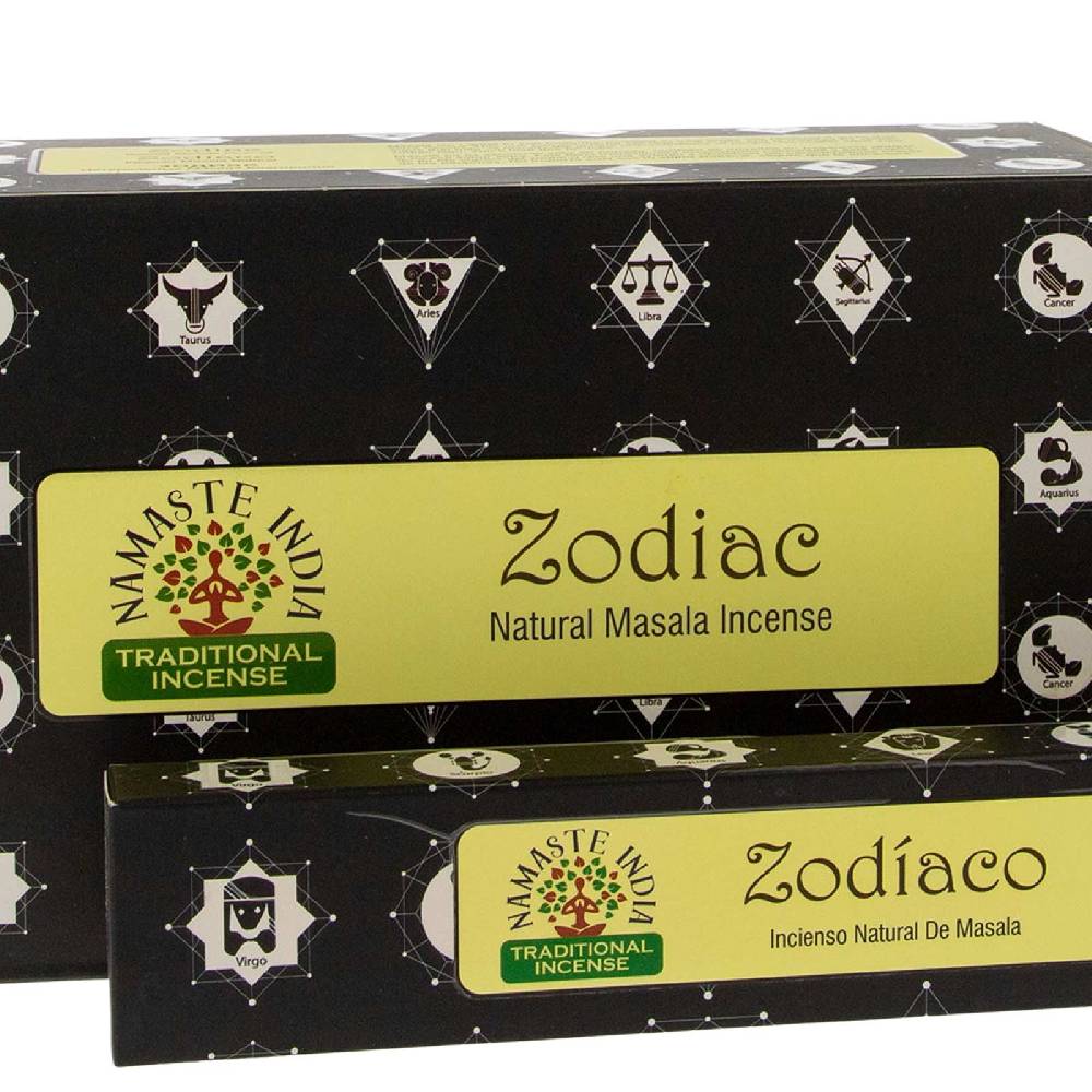 Kunst Und Magie Zodiac Räucherstäbchen Namaste India Astrologie Sternzeichen Flash Sale