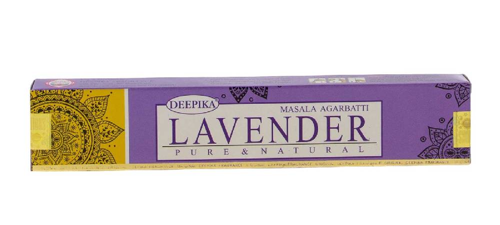 Kunst Und Magie Deepika Lavendel Lavender Masala Räucherstäbchen Begrenztes Angebot