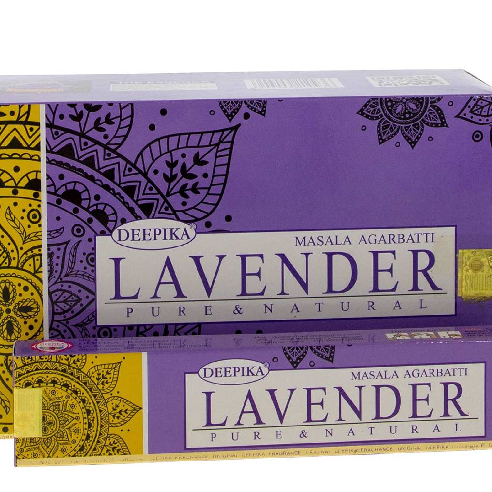 Kunst Und Magie Deepika Lavendel Lavender Masala Räucherstäbchen Begrenztes Angebot