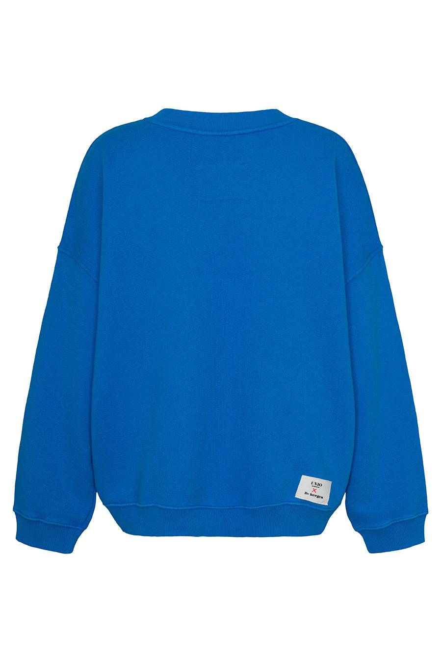 Liv Bergen Sweater RIVA in fresh blue 50% Rabatt mit kostenlosem Versand