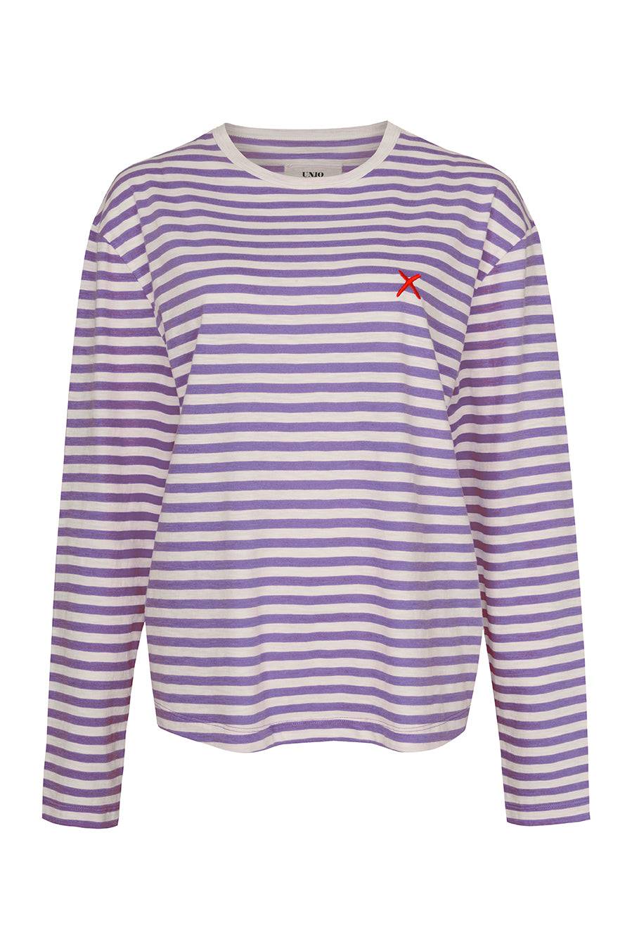 Liv Bergen Longsleeve Unisex in amethyst Auslauf