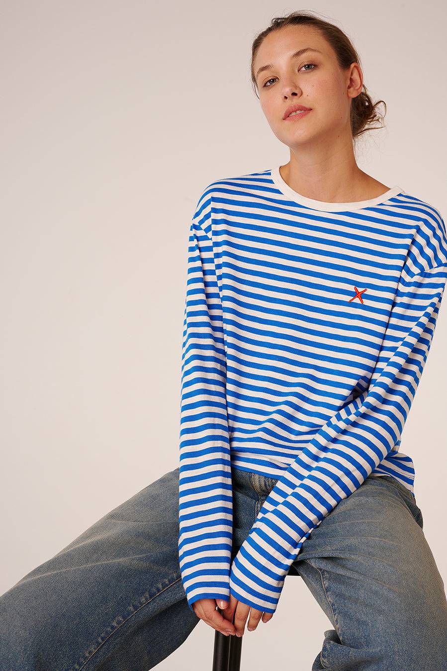 Liv Bergen Longsleeve Unisex in amethyst Auslauf