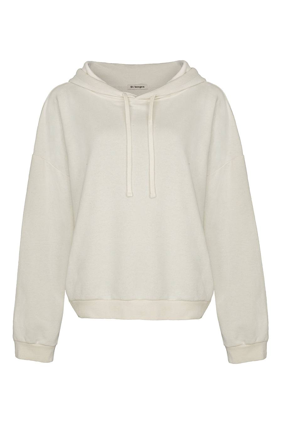 Liv Bergen Hoodie Come in offwhite Exklusive Angebote