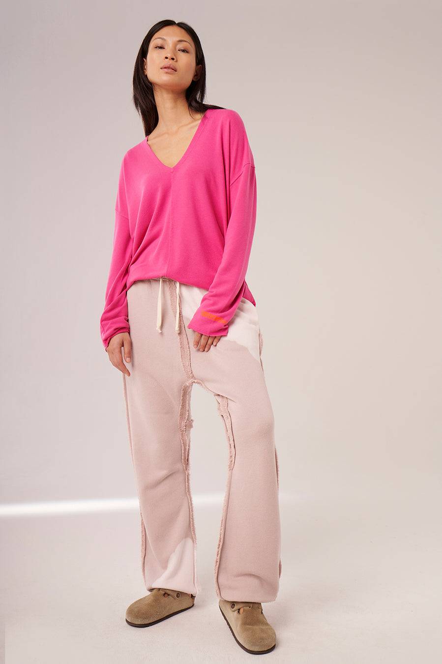 Liv Bergen Hose Bleached in old rose Saisonale Angebote