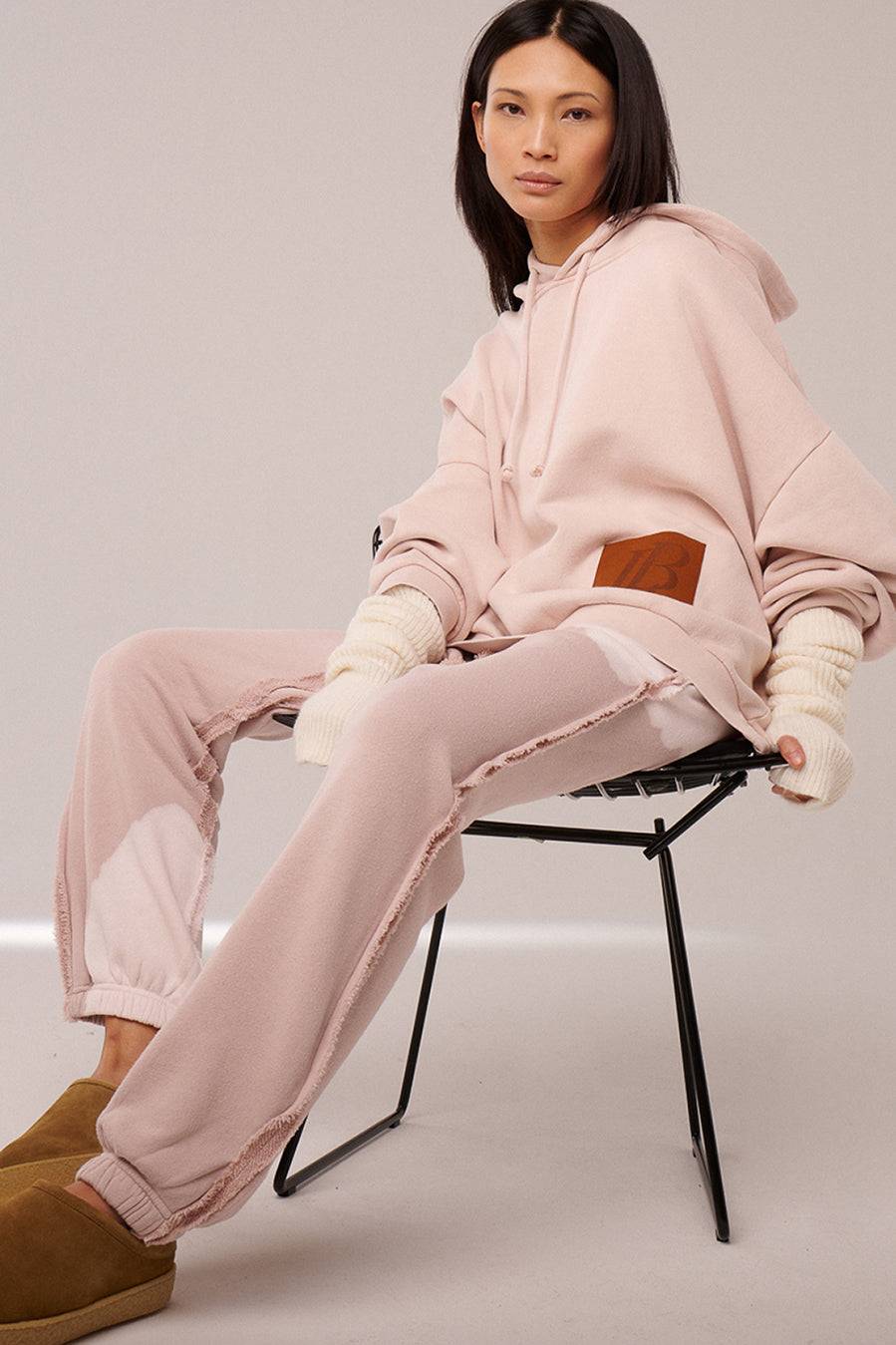 Liv Bergen Hose Bleached in old rose Saisonale Angebote