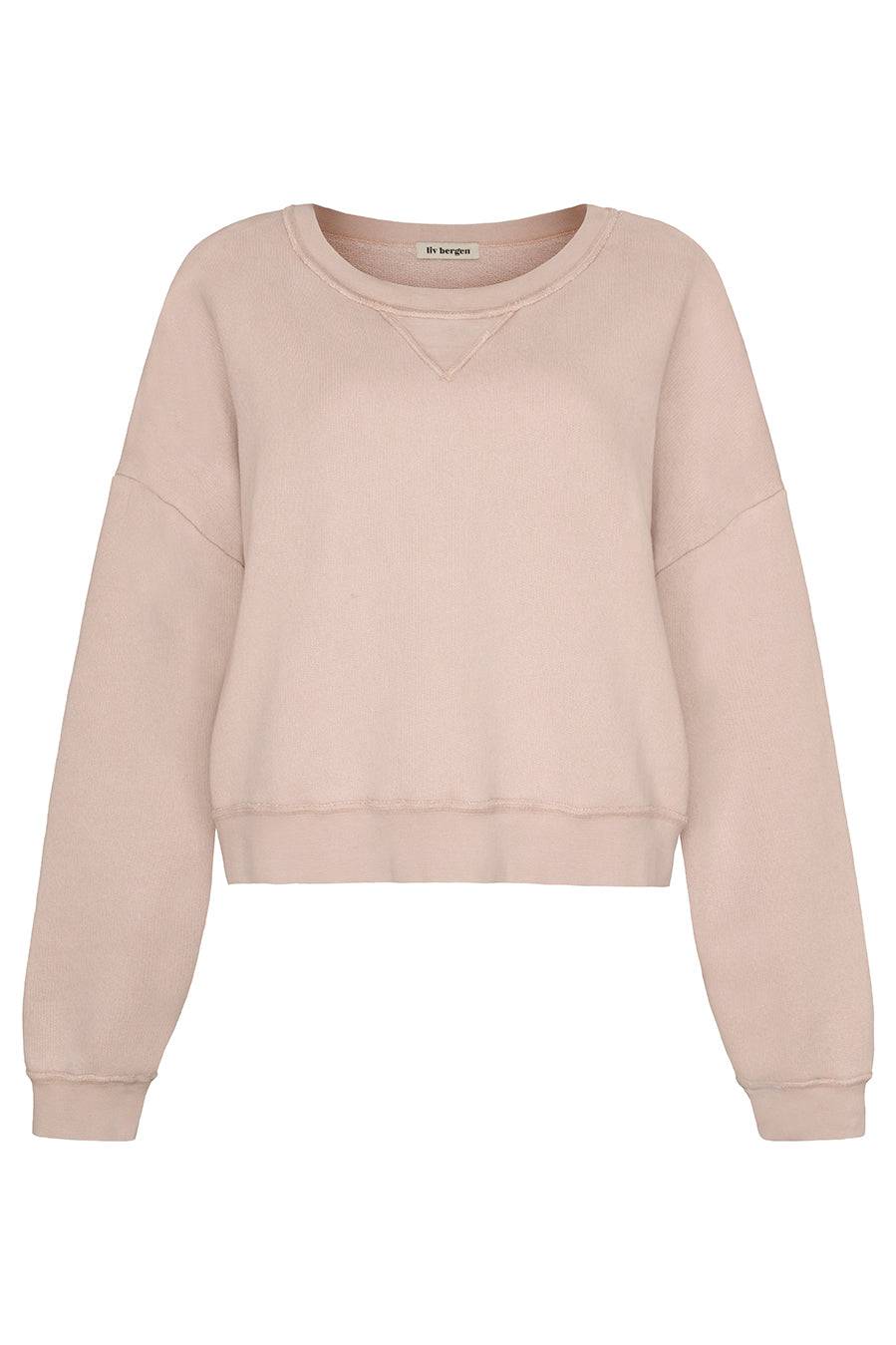 Liv Bergen Sweater Follow in ruby tan Räumungsverkauf