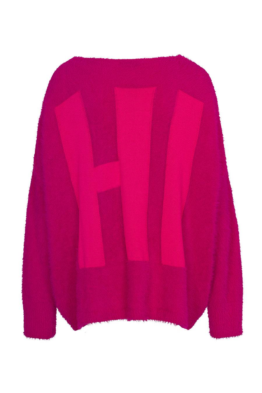 Liv Bergen Sweater HI knit in pink Wochenangebot