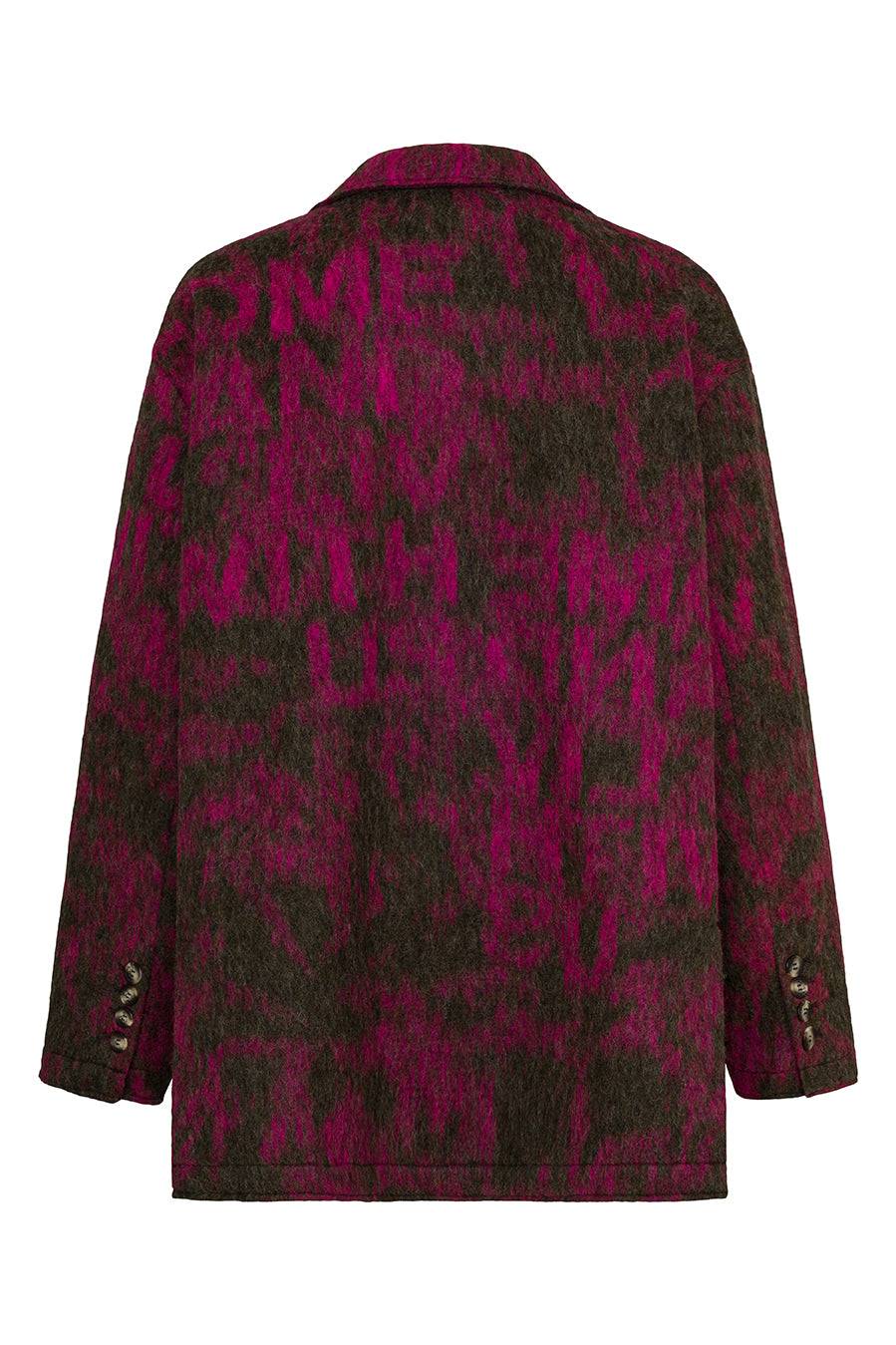 Liv Bergen Jacke Come in pink/brown Kostenlose Rückgabe