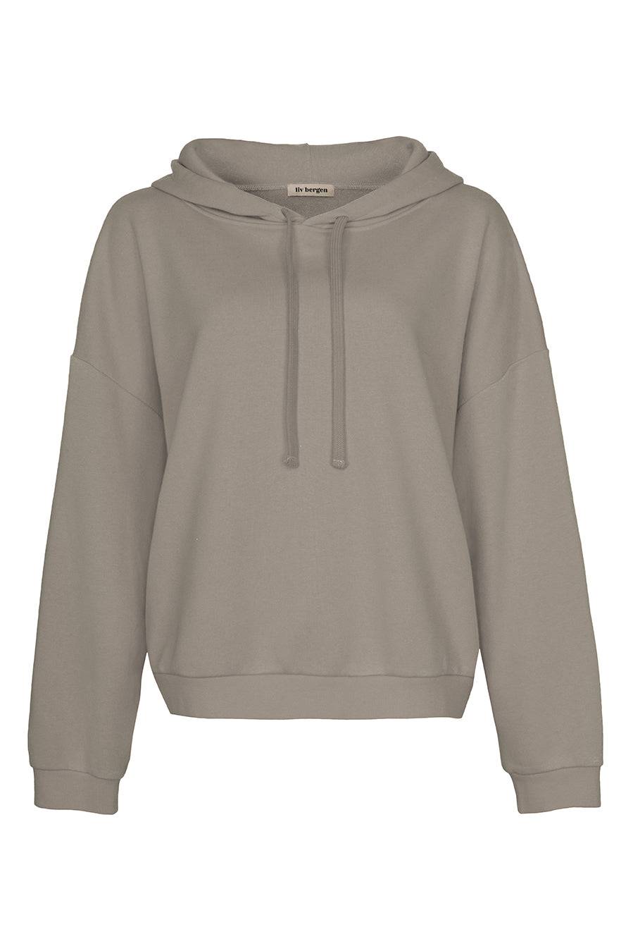 Liv Bergen Hoodie Come in driftwood Letzter Tag