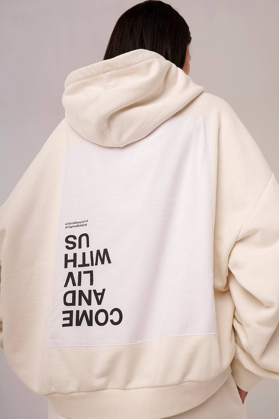 Liv Bergen Hoodie Come in driftwood Letzter Tag