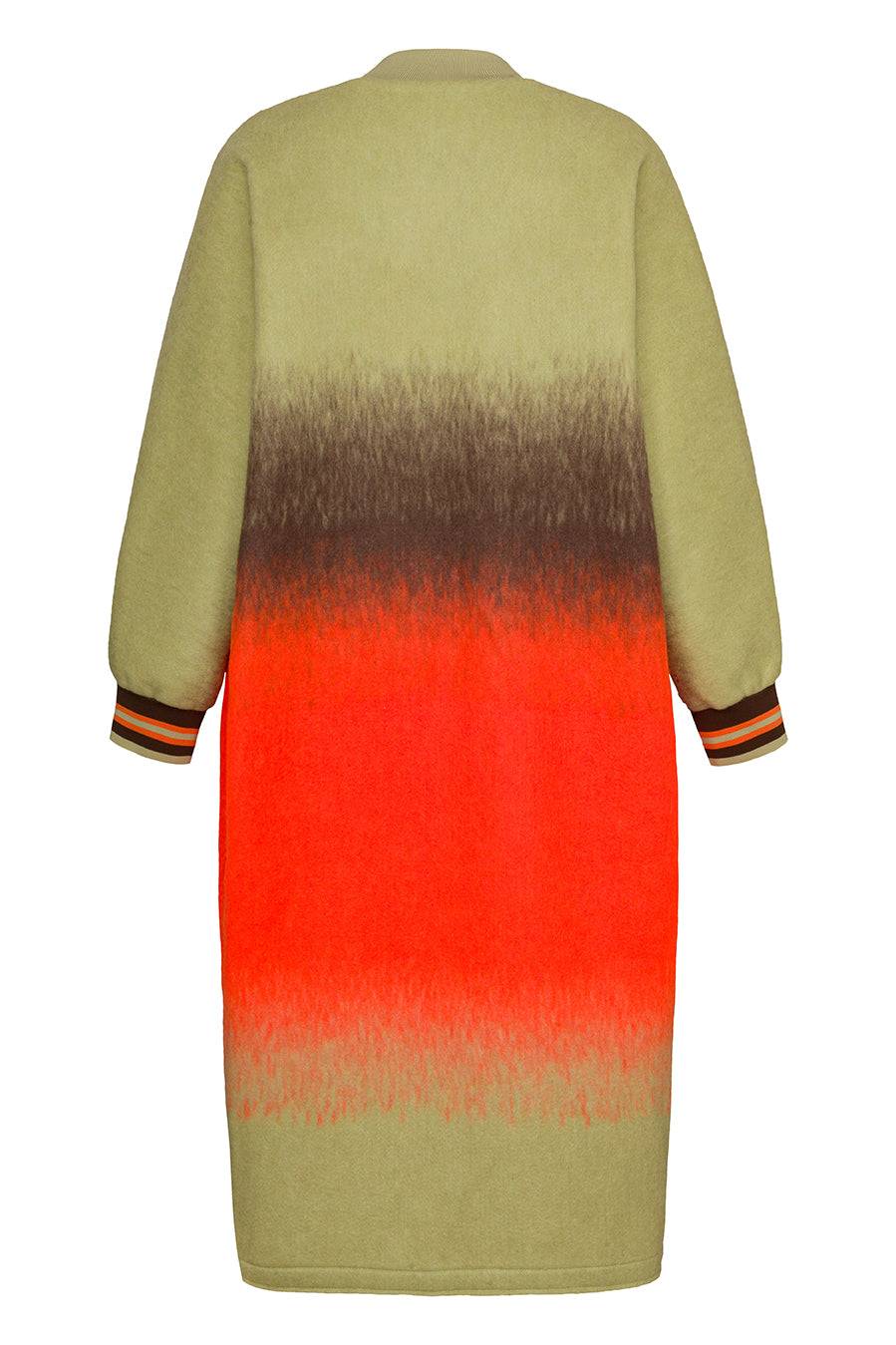 Liv Bergen Mantel Colored in green/orange Bis zu 55% Rabatt
