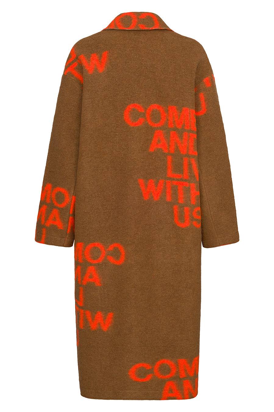 Liv Bergen Mantel Come in camel/orange Super Rabatt