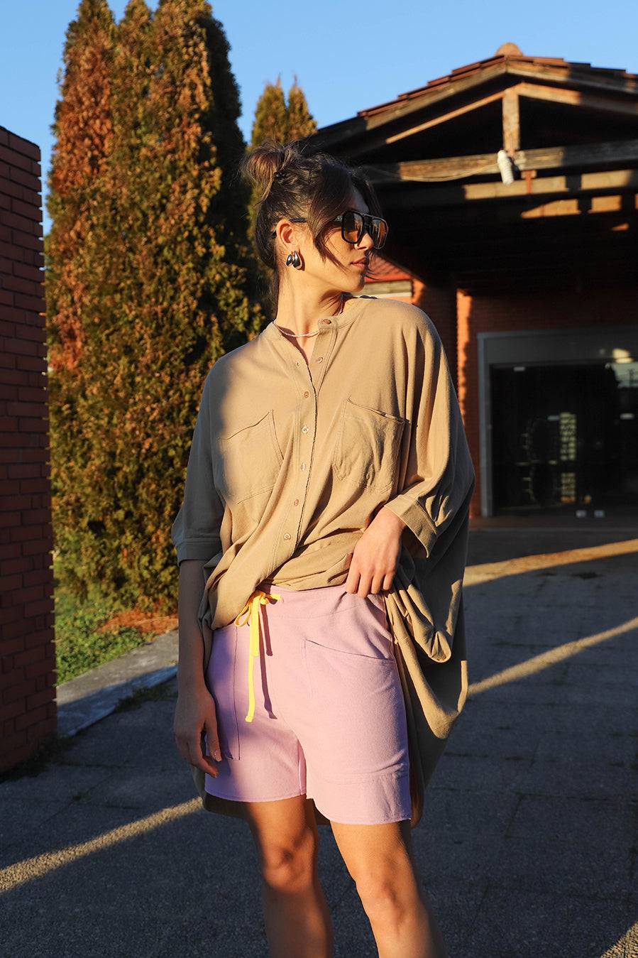Liv Bergen Shorts Soft in light lilac Meist gekauft