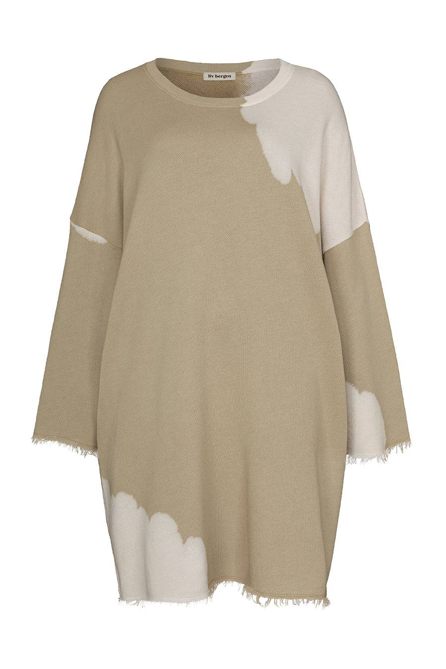 Liv Bergen Kleid Bleached in camel Fabrikladen