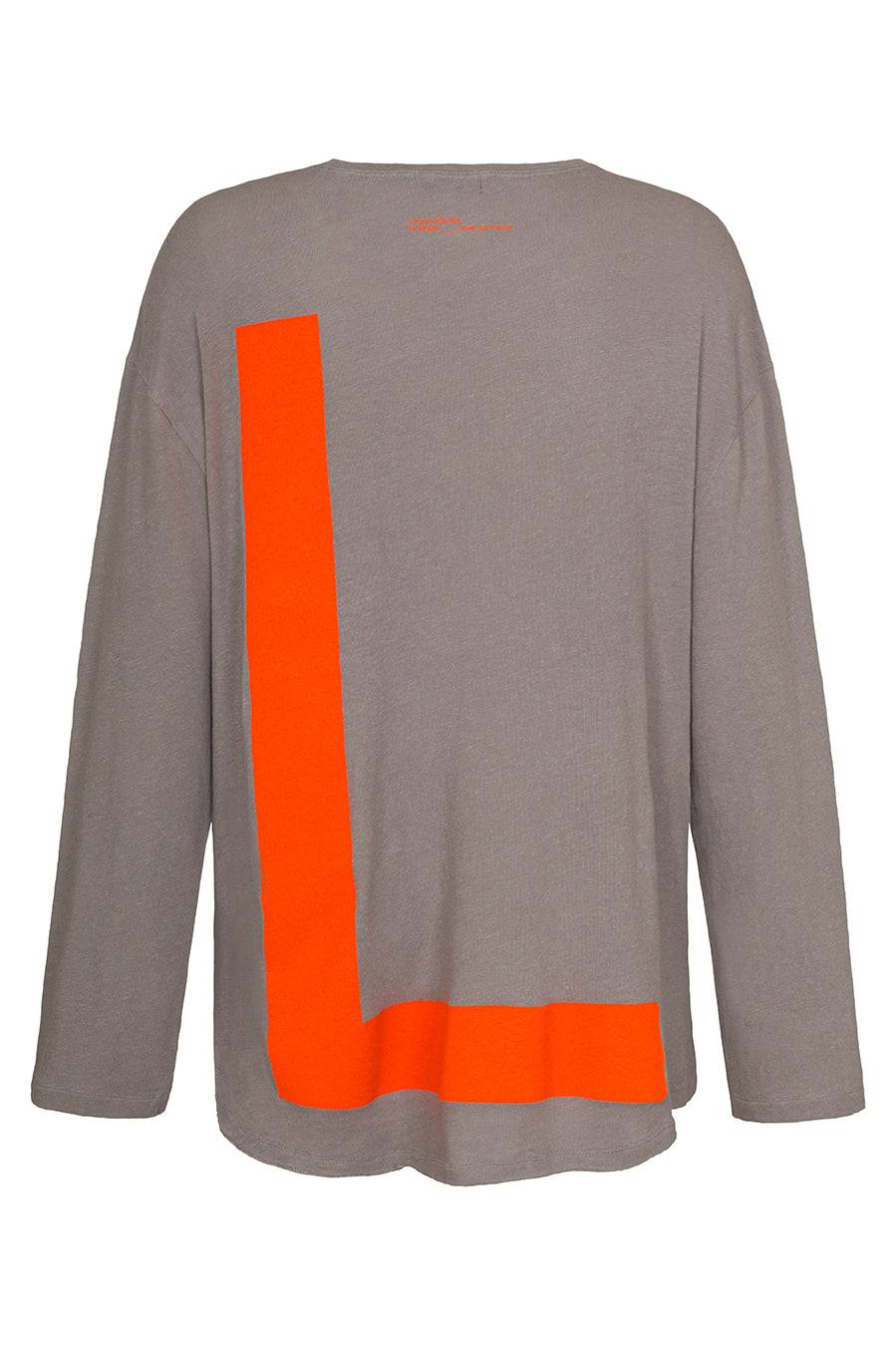 Liv Bergen Shirt L in washed grey Speichern exportieren