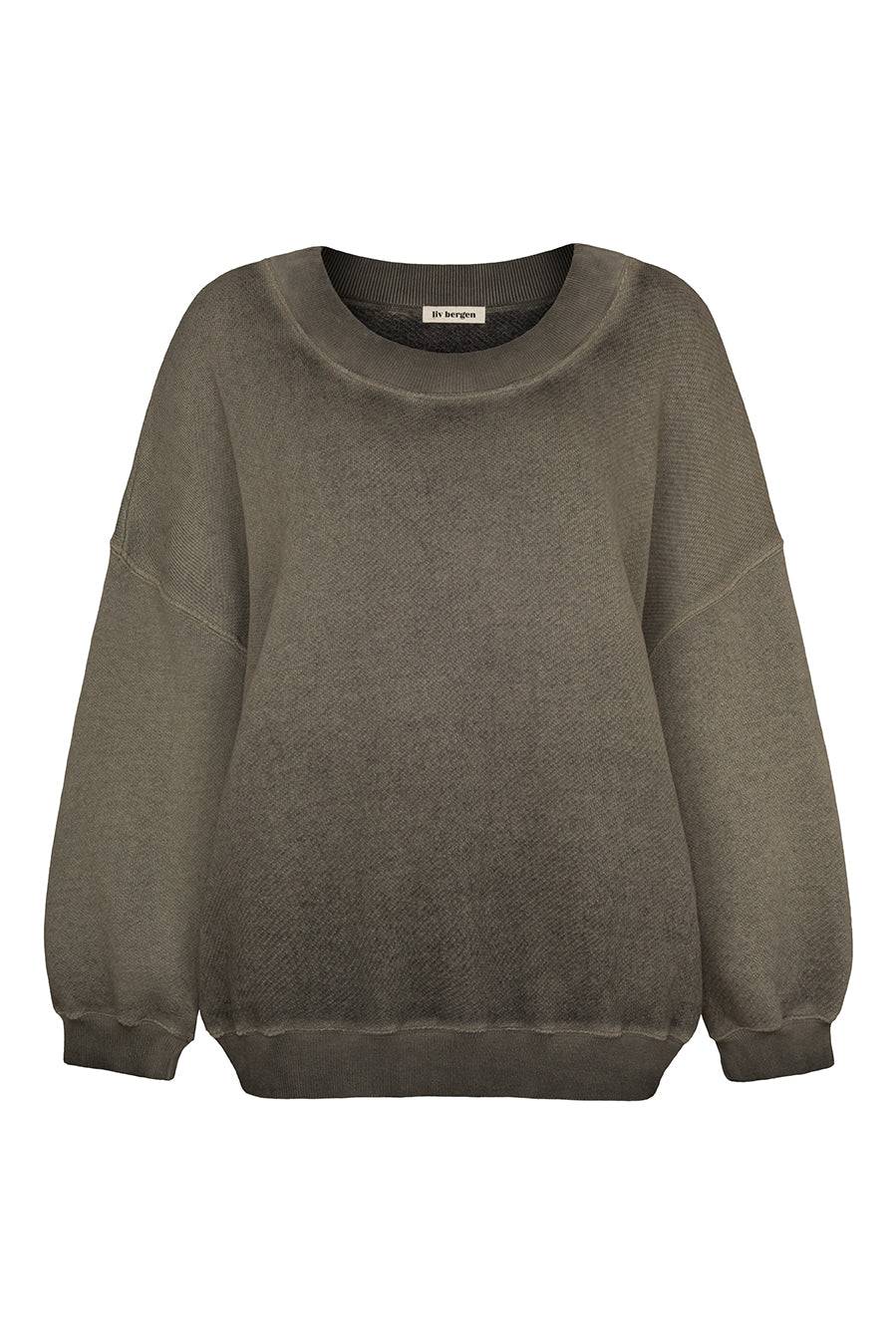 Liv Bergen Oversized Sweater Liv in mocca zollfrei