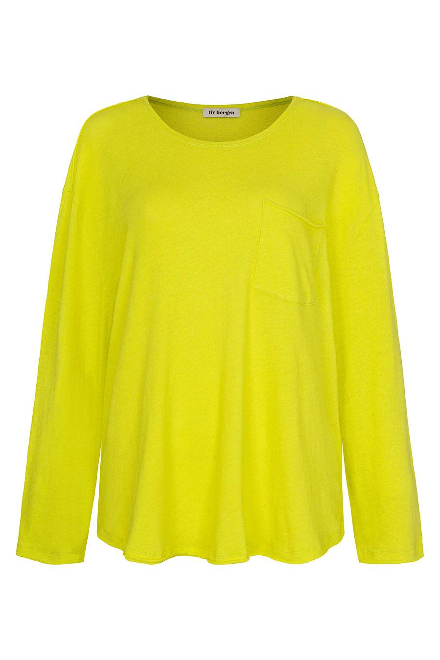 Liv Bergen Shirt L in neon yellow Online