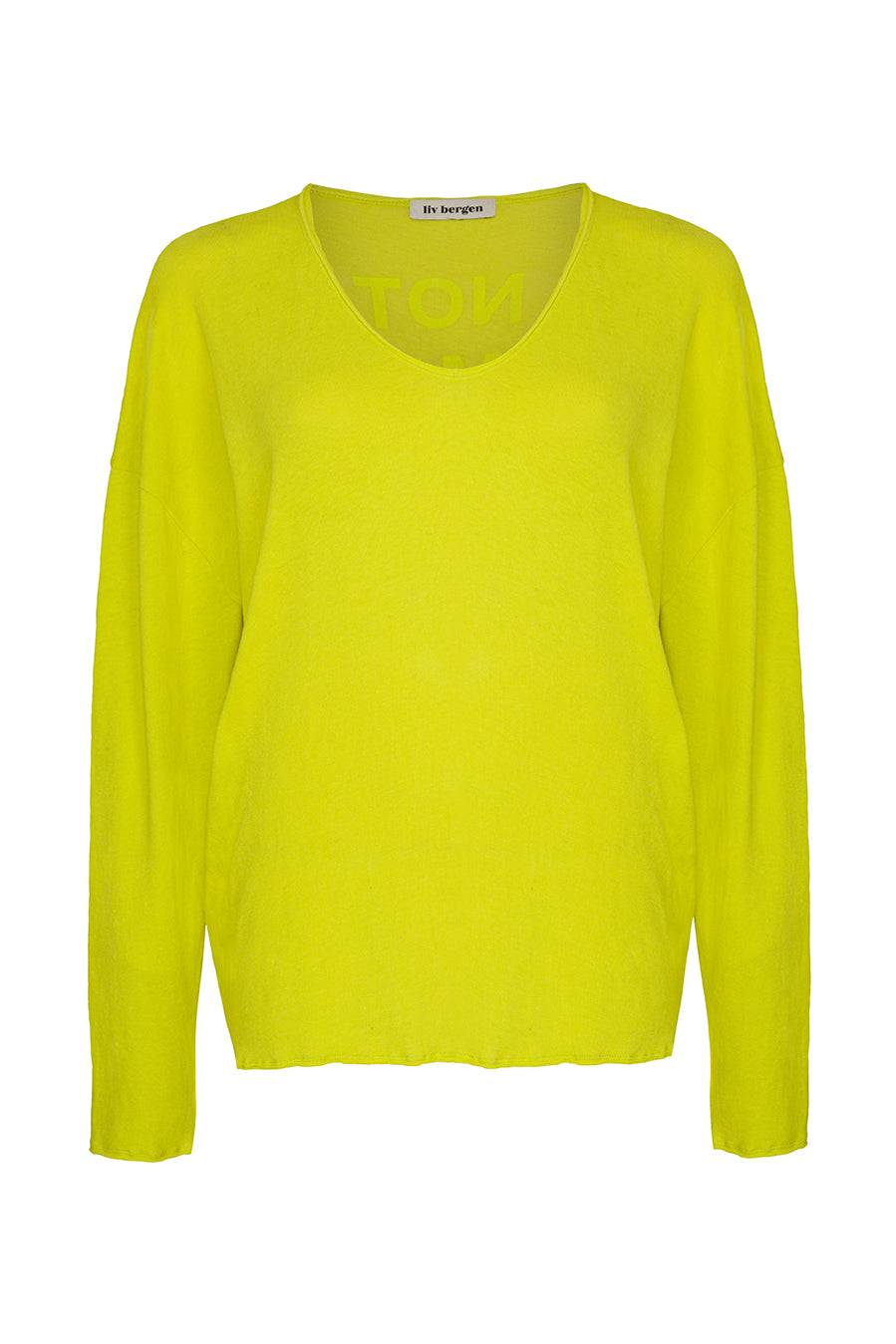 Liv Bergen Shirt Not in neon yellow Auslauf