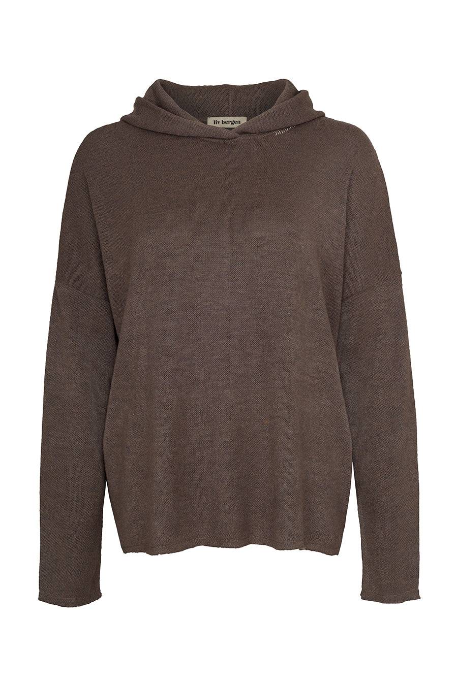Liv Bergen Hoodie Knit in turbulence Meist gekauft