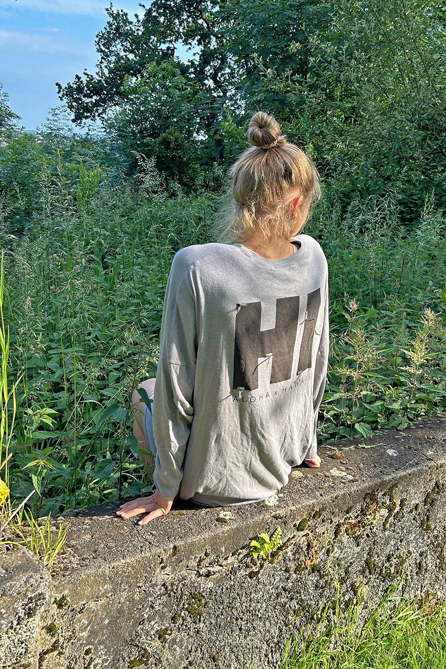 Liv Bergen Kleid HI in washed grey Lagerräumung