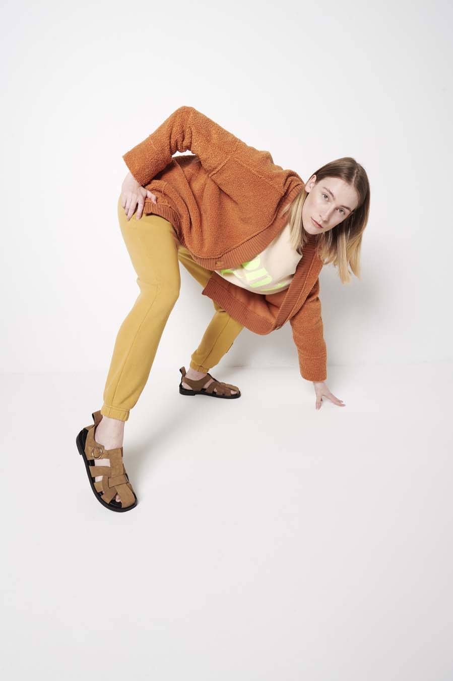 Liv Bergen Jacke Crême de la crême in camel Fabrikladen