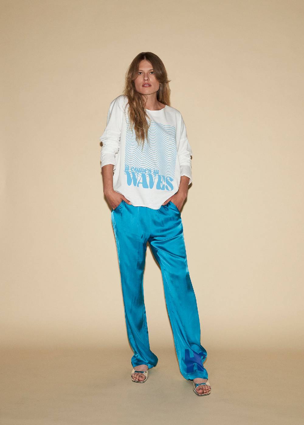 Liv Bergen Hose HI in turquoise 2025