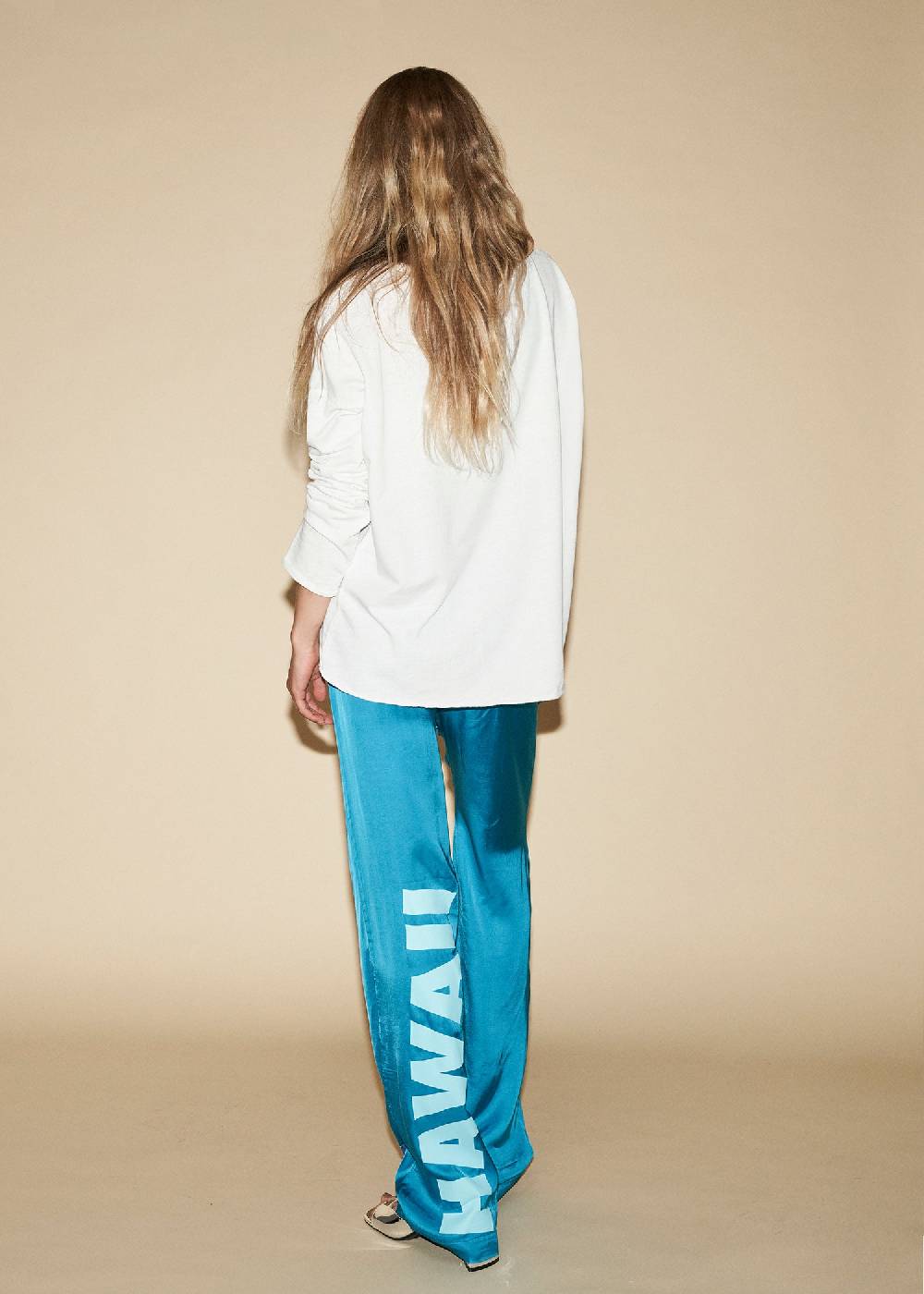 Liv Bergen Longsleeve Waves in white Online