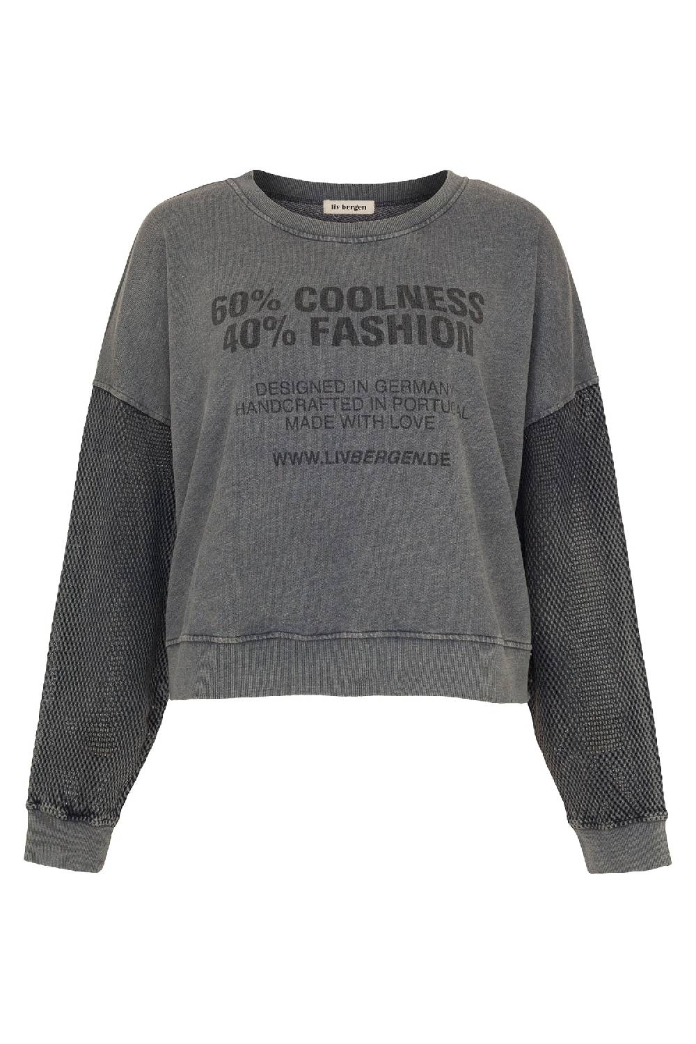 Liv Bergen Sweater Coolness & Fashion in phantom Günstig kaufen