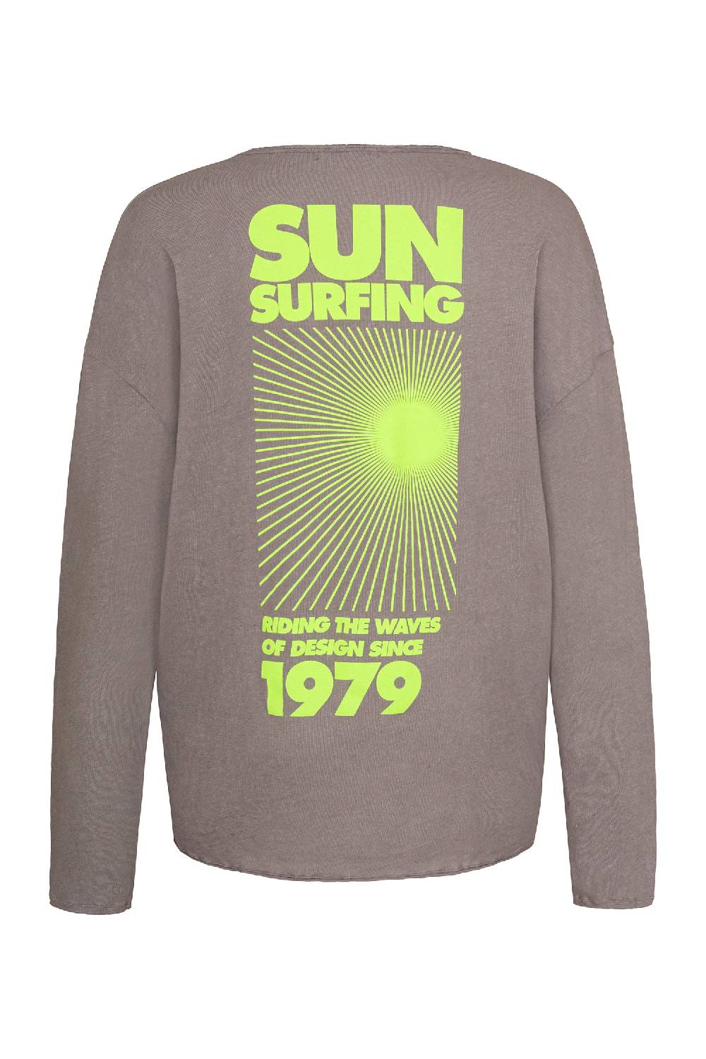Liv Bergen Longsleeve SUN in washed grey Großer Ausverkauf